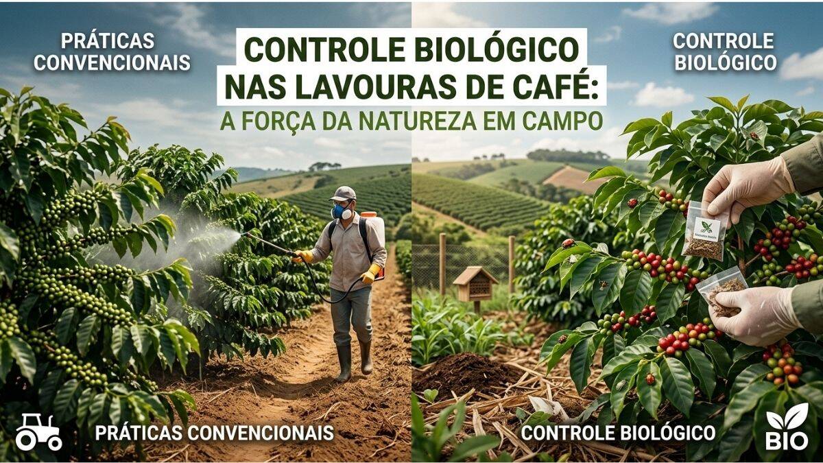 controle biológico nas lavouras de café arábica no sudoeste de minas